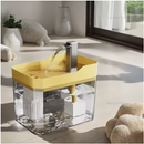 Bebedouro de Agua Source Abundant - Fonte Alimentadora de Agua circular Automático Animais de Estimação