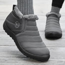 Sapato Warm Plush - Tênis Bota de algodão pelúcia impermeável antiaderente