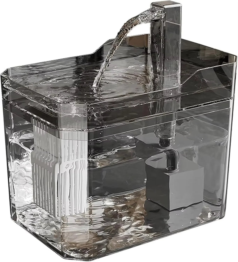 Bebedouro de Agua Source Abundant - Fonte Alimentadora de Agua circular Automático Animais de Estimação