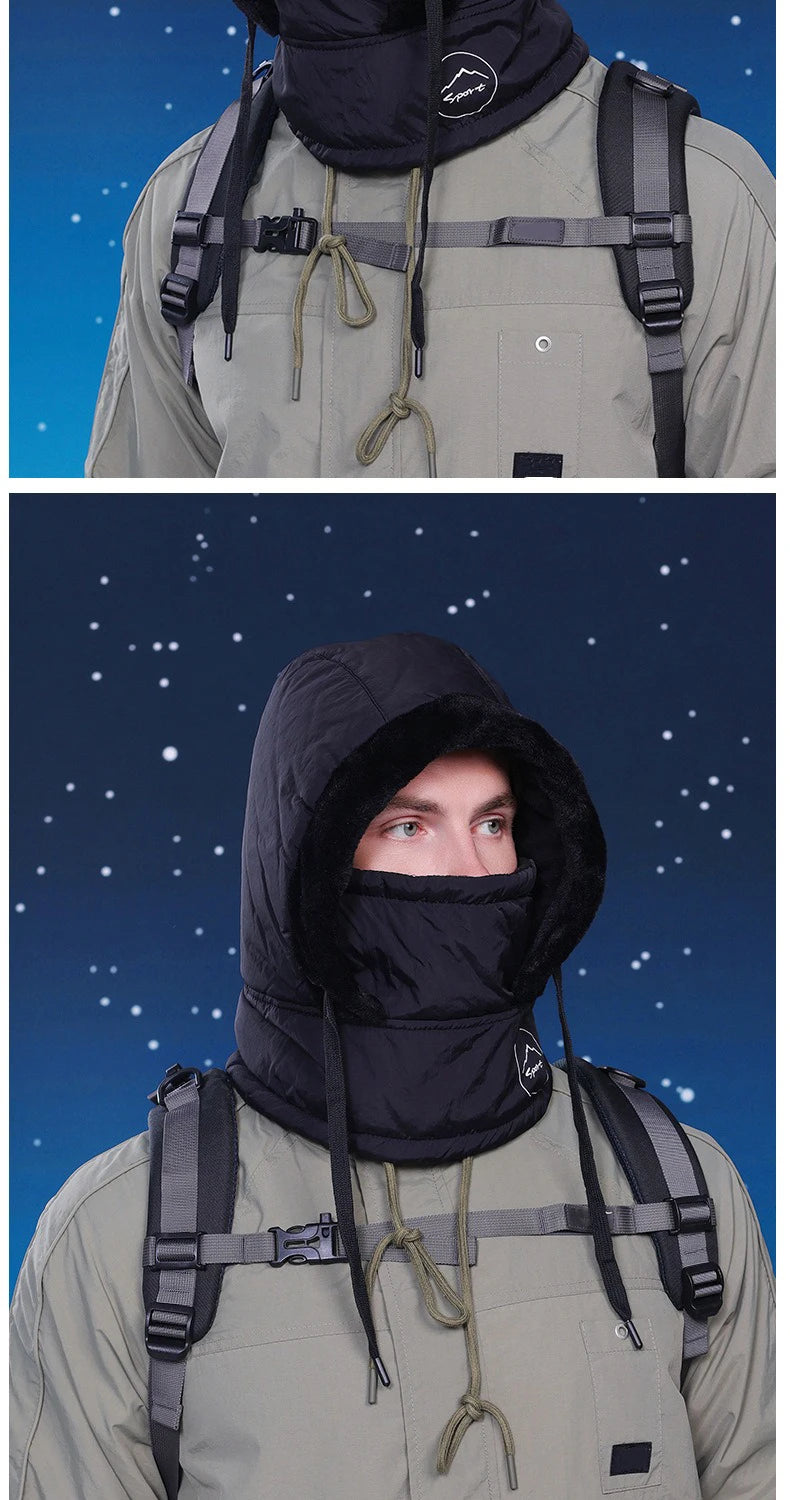 Capuz Balaclava Hat Face Shiel - Gorro facial cabeça nariz e pescoço