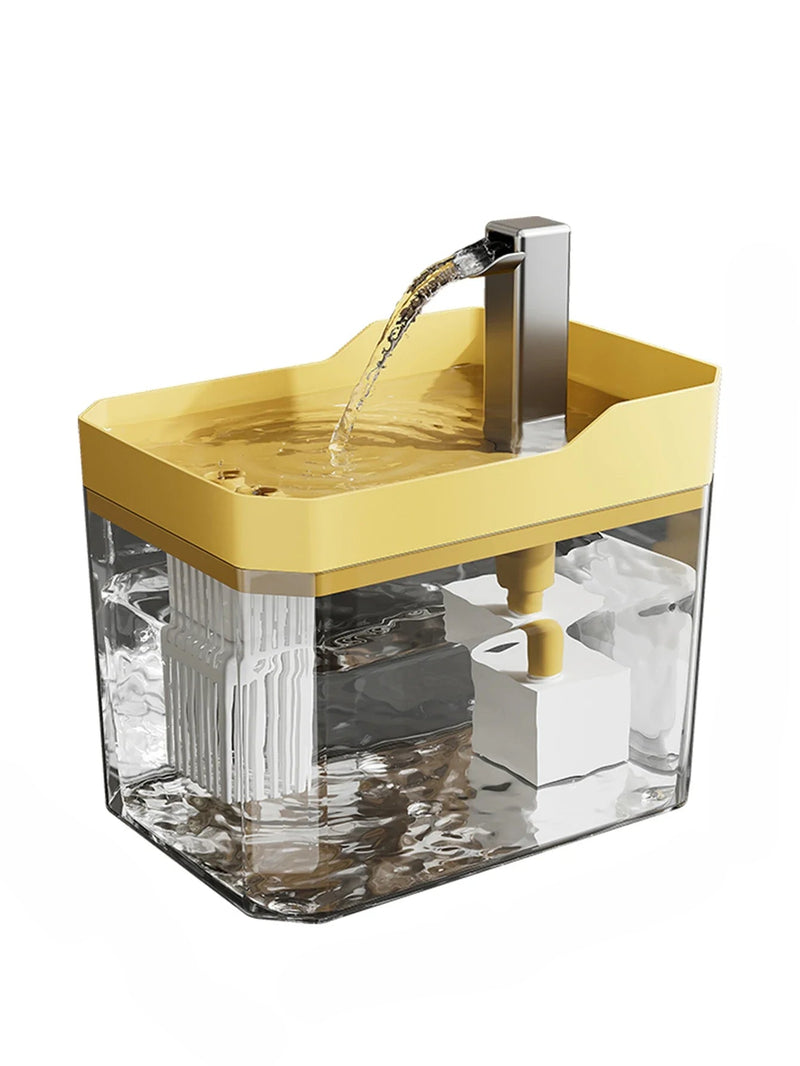 Bebedouro de Agua Source Abundant - Fonte Alimentadora de Agua circular Automático Animais de Estimação