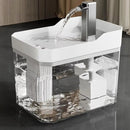 Bebedouro de Agua Source Abundant - Fonte Alimentadora de Agua circular Automático Animais de Estimação